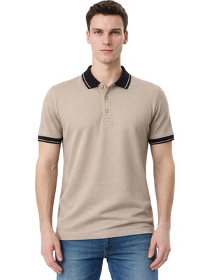 Ar-ma Erkek Polo Yaka Tişört Baskisiz Basic Regular Fit Çift Toplama Penye Pike Y31374358702