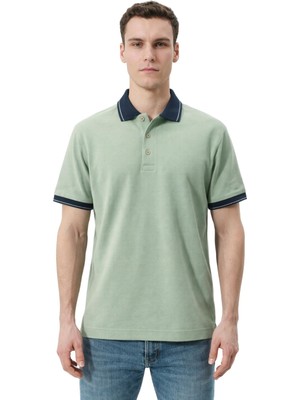 Ar-ma Erkek Polo Yaka Tişört Baskisiz Basic Regular Fit Çift Toplama Penye Pike Y31374358702
