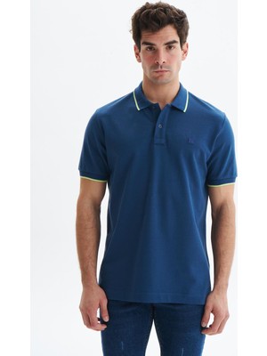 Ar-ma Erkek Polo Yaka Tişört Baskisiz Basic Regular Fit Çift Toplama Penye Pike Y29374353902