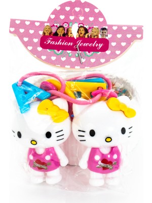 Biem Accessory Biem Hello Kitty Lastik Toka Açık Pembe