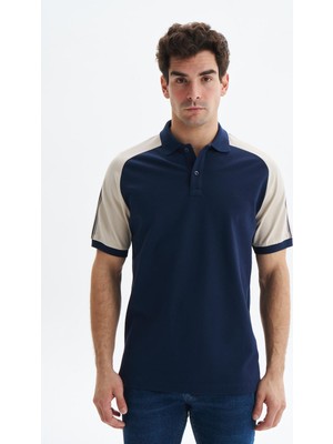 Ar-ma Erkek Polo Yaka Tişört Baskisiz Basic Regular Fit Çift Toplama Penye Pike Y29374354602