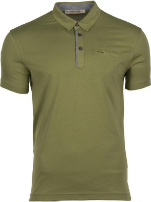 Ar-ma Erkek Polo Yaka Tişört Baskisiz Basic Sol Göğüs Cepli Regular Fit Penye Süprem Y9TYO7614
