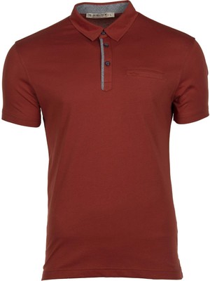 Ar-ma Erkek Polo Yaka Tişört Baskisiz Basic Sol Göğüs Cepli Regular Fit Penye Süprem Y9TYO7614