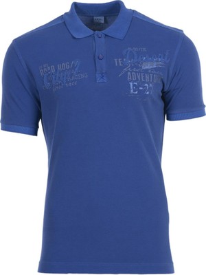 Ar-ma Erkek Polo Yaka Tişört Yazi Baskili Regular Fit Çift Toplama Penye Pike Y0TYO7345
