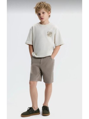 Nk Kids Erkek Çocuk Forward T-Shirt Yumuşak Esnek Dokulu Şort Alt Üst Takım