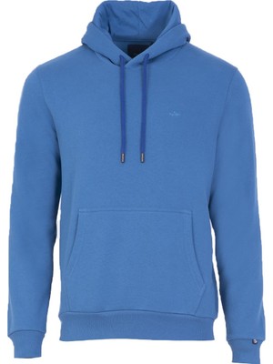 Ar-ma Erkek Kapşonlu Sweatshirt Baskisiz Kanguru Cepli Regular Fit Şardonlu Üç İplik K22254914401