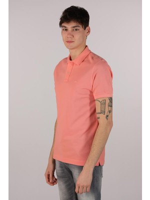 Ar-ma Erkek Polo Yaka Tişört Baskisiz Basic Regular Fit Çift Toplama Penye Pike Y22374350601