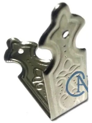 Dekoratif Sandık, Kutu Kenarı, 11X32MM, Nikel, 1 Adet
