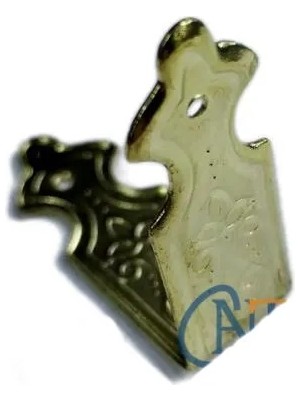 Dekoratif Sandık, Kutu Kenarı, 11X32MM, Sarı, 1 Adet