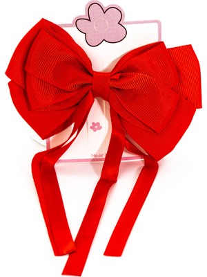 Biem Accessory Biem Kırmızı Fiyonk Toka