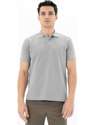 Ar-ma Erkek Polo Yaka Tişört Baskisiz Basic Regular Fit Çift Toplama Penye Pike Y25374351201