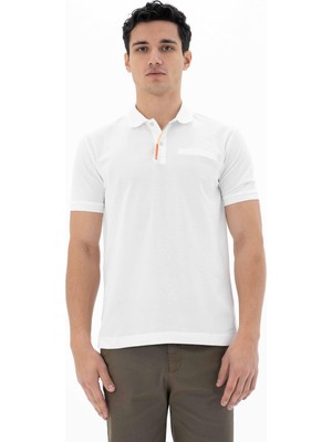 Ar-ma Erkek Polo Yaka Tişört Baskisiz Basic Regular Fit Tek Toplama Licrali Pike Y25374303301