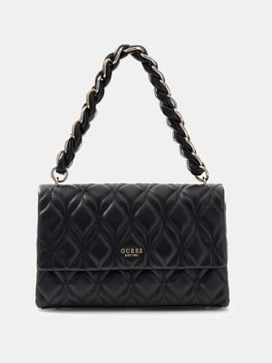 Guess Maxine Kapaklı Kadın Siyah Omuz Çantası HWQG9733200-BLA
