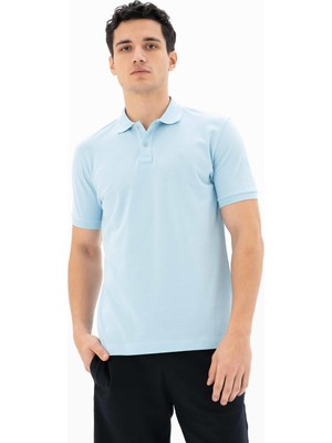 Ar-ma Erkek Polo Yaka Tişört Baskisiz Basic Regular Fit Tek Toplama Licrali Pike Y25374302501