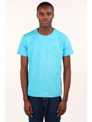 Ar-ma Erkek Bisiklet Yaka Tişört Baskisiz Basic Slim Fit Full Süprem Y22344451101