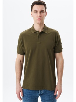 Ar-ma Erkek Polo Yaka Tişört Baskisiz Basic Regular Fit Çift Toplama Penye Pike Y29374355202