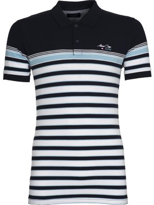 Ar-ma Erkek Polo Yaka Tişört Baskisiz Basic Regular Fit Tek Toplama Licrali Pike Y7TYO7171