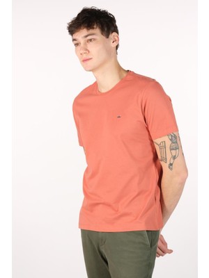 Ar-ma Erkek Bisiklet Yaka Tişört Baskisiz Basic Regular Fit Penye Süprem Y22344400001