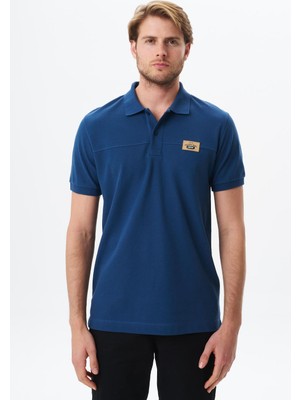 Ar-ma Erkek Polo Yaka Tişört Baskisiz Basic Regular Fit Çift Toplama Penye Pike Y29374355402