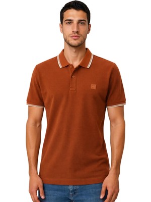 Ar-ma Erkek Polo Yaka Tişört Baskisiz Basic Regular Fit Çift Toplama Penye Pike Y31374357102