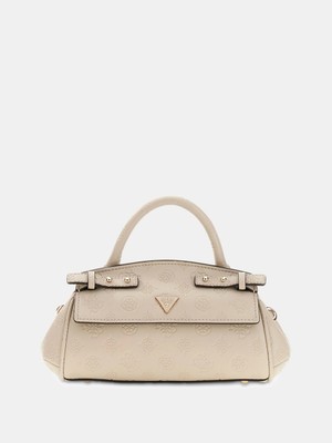 Guess Diana Küçük Üstten Saplı Kapaklı Kadın Krem El Çantası HWPD9727760-LUG