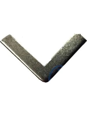 Kitap, Kapak, Menü, Albüm Köşesi, Orta - 18X32MM, Nikel, 1000 Adet