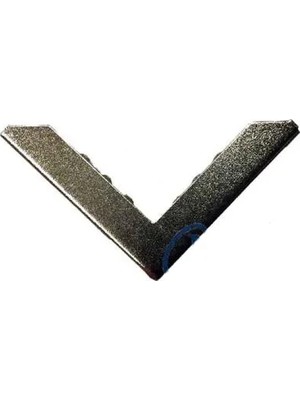 Kitap, Kapak, Menü, Albüm Köşesi, Büyük - 23X40MM, Nikel, 10 Adet
