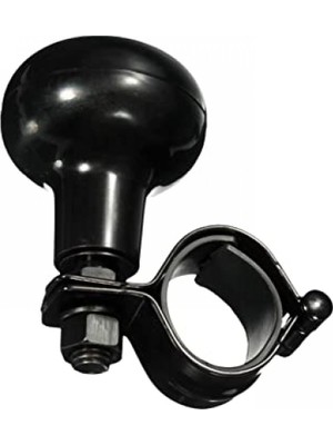 Viteksa Metal Siyah Direksiyon Topuzu DRT004S Dayanıklı Malzeme ile Ergonomik Kontrol Sağlar