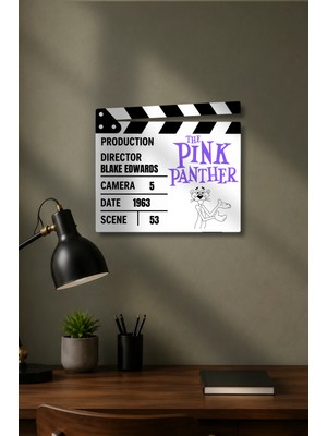Gişe Arts Klaket Tablo / Duvar Dekoru - The Pink Panther (Pembe Panter)
