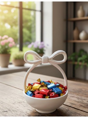 Sufle Home Dekor Dekoratif Sunumluk Şekerlik