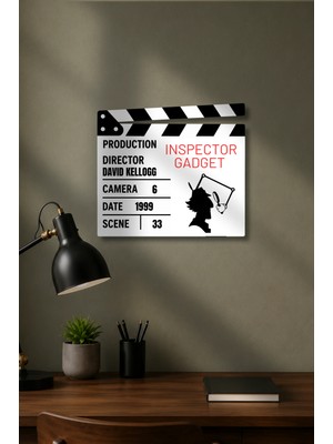 Gişe Arts Klaket Tablo / Duvar Dekoru - Inspector Gadget (Müfettiş Gadget)