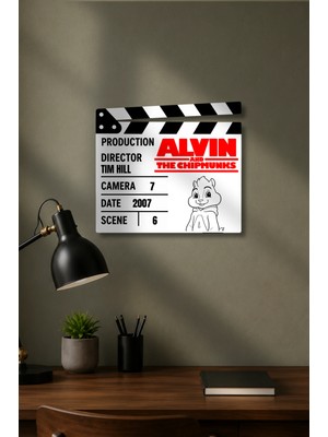 Gişe Arts Klaket Tablo / Duvar Dekoru - Alvin And The Chipmunks (Alvin ve Sincaplar)