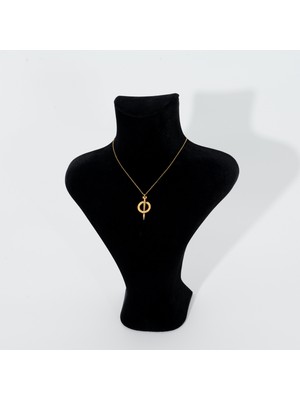 Biem Accessory Biem Çivi Model Çelik Kolye