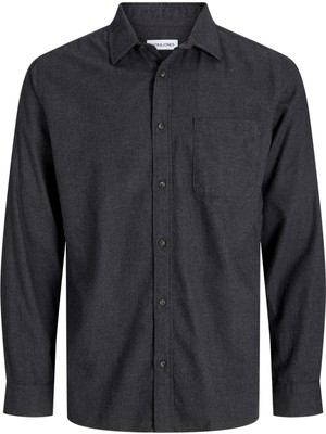 Jack & Jones Büyük Beden %100 Pamuk Cepli Gömlek - Classic