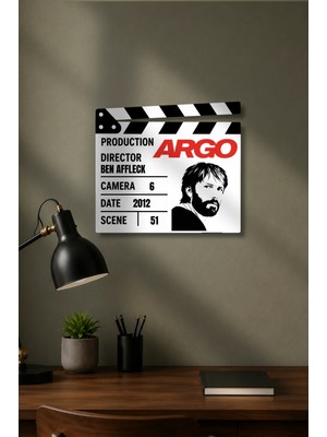 Gişe Arts Klaket Tablo / Duvar Dekoru - Argo (Operasyon: Argo)