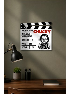 Gişe Arts Klaket Tablo / Duvar Dekoru - Child's Play (Chucky)