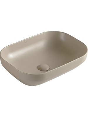 Lena EY-4740MK Mat Cappucino Tezgah Üstü Lavabo