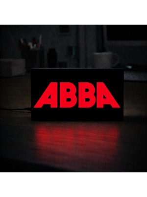 Gişe Arts Masa Lambası - Abba Adaptörlü Dekoratif & Hediyelik Lamba 2