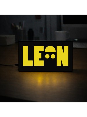 Gişe Arts Masa Lambası - Leon: The Professional Adaptörlü Dekoratif & Hediyelik Lamba 2