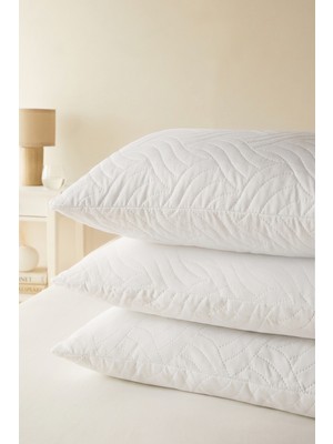 Ocean Home Textile 3'lü 900 gr Kapitoneli Silikon Yastık Seti 50 x 70 cm