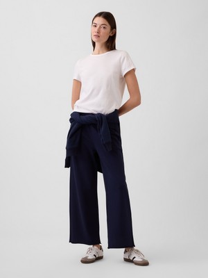 Gap Kadın Lacivert Vintagesoft Terry Logo Eşofman Altı