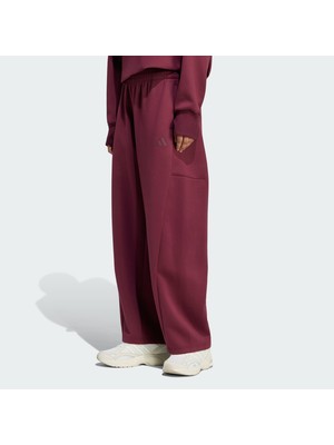 Adidas Sportswear KF2456 Soft Lux Wınter Knıt Barrel Pants