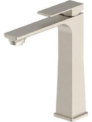 Bien Bıen Dante Yüksek Tip Lavabo Bataryası Mat Fırçalı Nikel