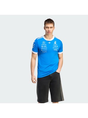 Adidas Performance KW1660 Mercedes - Amg Petronas Formula 1 Team Blue Wonder Drıver Jersey