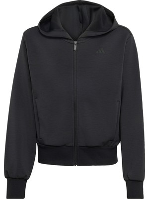 Adidas Sportswear KY6013 Adıdas Gırls Full Zıp Hoodıe Track Top