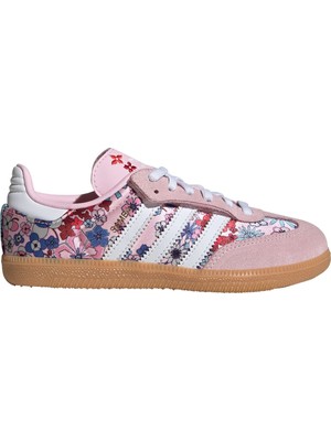 Adidas Originals JQ2007 Adıdas Lıberty London Samba Og Comfort Closure Elastıc Lace Shoes