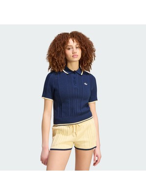 Adidas Originals KR7059 Cable Knıt Calı Tee Polo