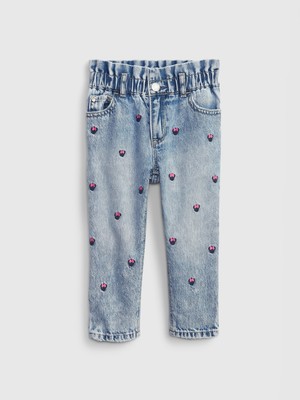 Gap Kız Bebek Mavi Just Like Mom Jean Pantolon