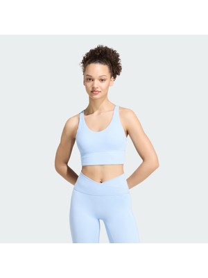 Adidas Performance KX3161 3 Stripes Studio All Me Light Support Bra