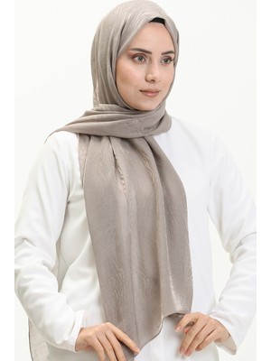 Sefa Merve Zebra Desen Carmen Şal 70231-03 Vizon